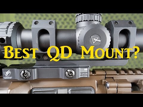 American Defense Recon Quick Release Scope Mount review