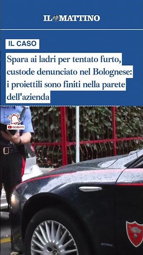 Spara ai ladri per tentato furto, custode denunciato nel Bolognese: i proiettili nella parete