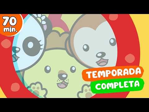 TEMPORADA COMPLETA! 🦁 Todos os Episódios de Desenhos Educativos da primeira temporada do Animazoo ✨