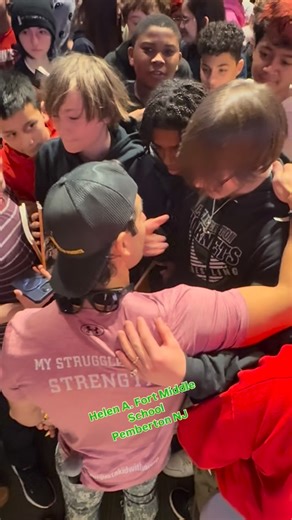Helen A. Fort Middle School Pemberton NJ‼️‼️ wow you were all amazing this is a special town with so many gifts I saw it all! Your struggle is your strength!! Keep being you. You energy kicked off 2026‼️ Thank you Aaron & staff you are all amazing this is one big family. The community & students are so lucky to have you in their corner. | Jordan Toma