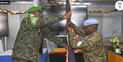 UPDF Changes Command Of United Nations Guard Unit In Somalia