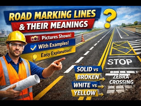 Road Marking Lines & Their Meanings | Explained with Pictures