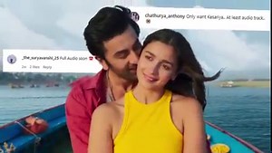 Get ready to immerse in all the magic, light & love that #Kesariya holds!🧡 To be yours, tomorrow!✨ #Brahmastra | Dharma Productions