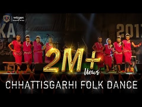 Nrityam's Stage Performance| Eclectika'17 | NIT Raipur | Chhattisgarhi folk dance