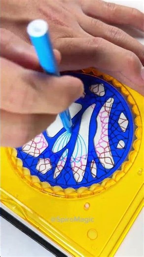 Beautiful Spiral Art Without Lifting #spirograph #asmr