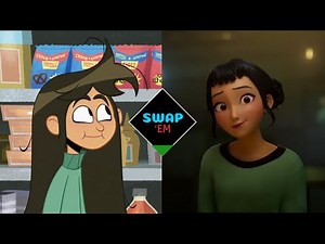 LIBBY & ZOEY VOICE SWAP | The Ghost and Molly McGee/KPop Demon Hunters