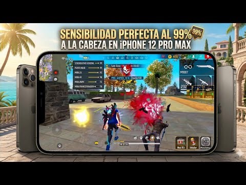🔥 SENSIBILIDAD iPhone 12 Pro Max Free Fire | TODO ROJO REAL