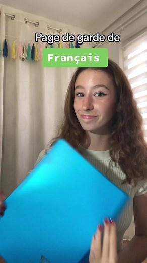 Page de Garde Français 2023 - Décoration Inspirée du Scrabble et Tropiques