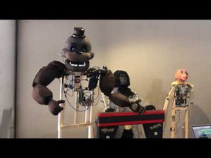 Real Freddy Fazbear Animatronic progress