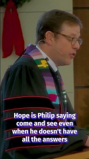 Advent 2025 | "Hope Is..." with Josh Stewart - Clip 3