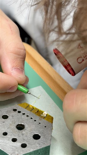 How To ReLume Watch Hands 🌟 #watches #lume #watchrepair