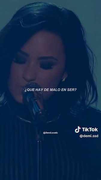 Demi Lovato Spanish Song Edit - Tell Me You Love Me