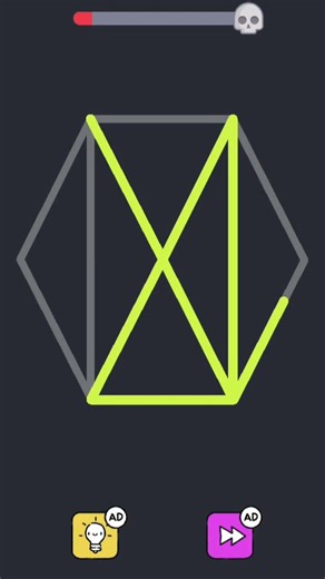 single line puzzle diagram