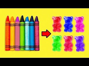 思わずすごい！と言っちゃう１６のクレヨンでできるDIY特集