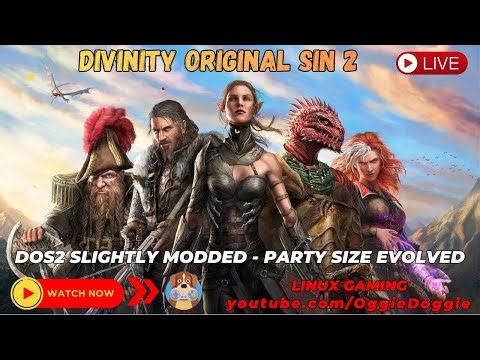 Divinity Original Sin 2 - Fresh Replay - Slightly Modded - Party Size (Linux Gaming) ( ͡° ͜ʖ ͡°)