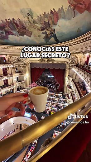 Descubre el Café Oculto del Ateneo Grand Splendid