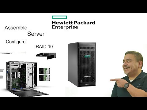 HP ML110 Gen 10 RAID 10 Setup