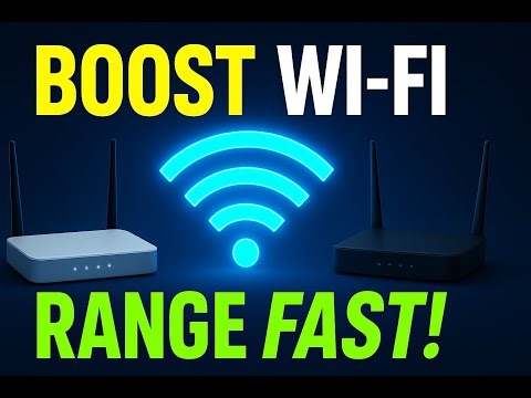 Boost Wi-Fi Range FAST! Connect 2 Routers Wirelessly