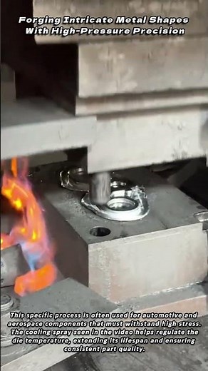 Forging Intricate Metal Shapes With High Pressure Precision