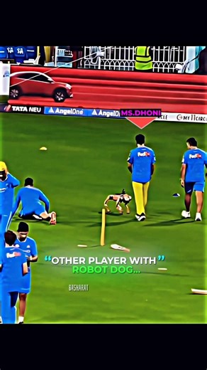 Meanwhile R.Jadeja With Robot Dog 🥶#shorts