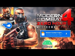 Download & Install Modern Combat 4 game on Android | Apk+Obb 100% Work