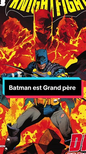 C’est officiel, Batman devient grand père #damianwayne #brucewayne #dccomics