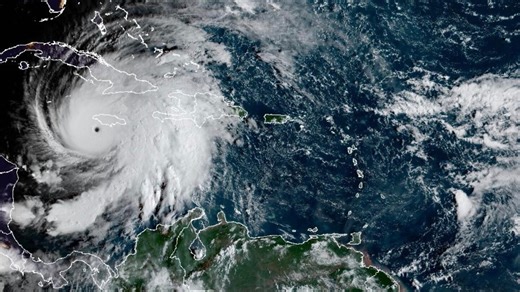 Hurricane Melissa impacts southeastern Bahamas, after dozens killed across Caribbean