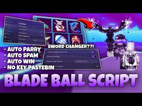 Blade Ball Script - SWORD SKIN CHANGER, AUTO PARRY, AUTO SPAM, AUTO WIN, UNLI SKILL & MORE PASTEBIN!
