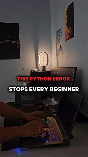 #python ModuleNotFoundError Fixed in 30 Seconds #coding #codingtips #vscode