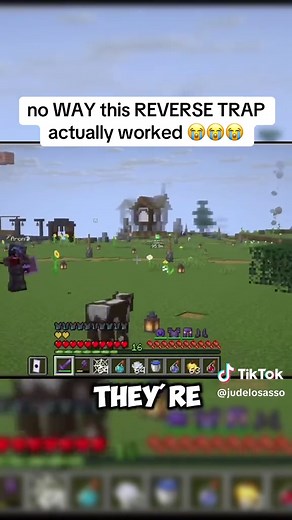 Incredible Reverse Trap Strategy in Minecraft