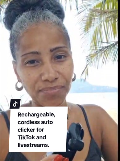 Rechargeable, cordless auto clicker for TikTok and livestreams. No need to have a cord attached to power while using it. Give your fingers a break and support your TikTok creators. 💪🏼💯 Be that quality engager. #tiktokshop #screenclicker #tiktokshopcreatorpicks #autoclicker #rechargeable