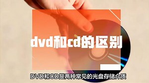 dvd和cd的区别在哪