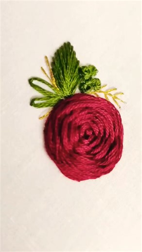 how to make design with needle and thread