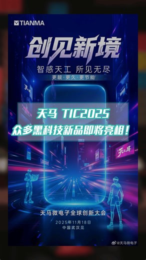 天马 TIC 2025 要放 “大招”？众多黑科技新品即将亮相！