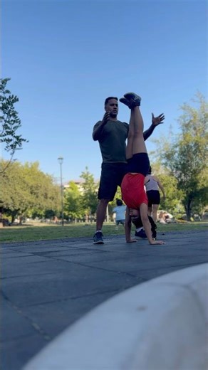 Progress Over Perfection | Daily hand-stand Practice #fitness #handstandworkout #dailypractice