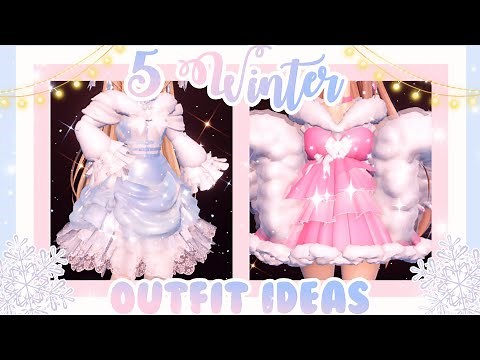 5 WINTER OUTFIT IDEAS 🌷❄️🎄 | Royale High Roblox