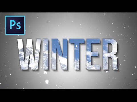 Image In Text • Photoshop Tutorial