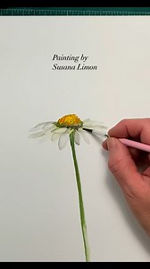 106K views · 2.3K reactions | Watercolor painting flower #painting #art #flowers #artwork #creator #watercolor #arttutorial #aquarelle #acuarelas | Susana P Limon | Facebook