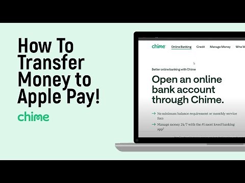 How to Transfer Money from Chime to Apple Pay [easy]