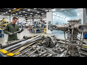 Inside a Helicopter Factory | How Rotorcraft Are Manufactured complete process