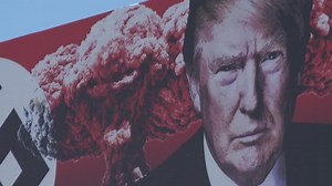 Debate rages over controversial anti-Trump billboard in Phoenix