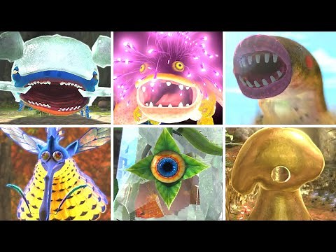 Pikmin 3 HD - All Bosses & Ending