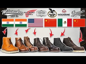 Can you trust boots made in India? Milwaukee, Red Wing, Georgia, Thursday