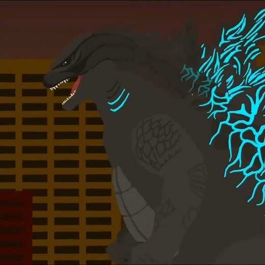 LEGENDARY GODZILLA VS SHIN GODZILLA VS GODZILLA ULTIMA💀🔥 #viral #godzilla #edit #kaiju #animation