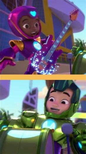 ¡A tocar rock and roll! 🎸 | MARVEL IRON MAN Y SU SUPEREQUIPO | @DisneyJuniorES