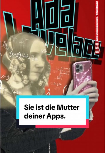Sie ist die Mutter deiner Apps. #adalovelace #AI #geschichte #computerscience #funk Q1: FU Berlin - Computer-Pionierin Ada Lovelace Q2: Historic UK - Ada Lovelace Q3: SZ - Ada, wer ist Ada? Q4: Britannica - Ada Lovelace Q5: KU - Anne Isabella Milbanke Byron correspondence Q6: CHM - Ada Lovelace Q7: DPMA - Gegen alle Widerstände: Ouvertüre des Computer-Zeitalters Q8: UNESCO - Imagining the Computer Before It Existed Q9: Journal of English Literature and Cultural Studies - The Importance of Gender