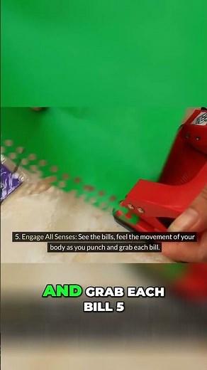 Manifest Money Visualization Technique: Grabbing $100 Bills with 100% Focus