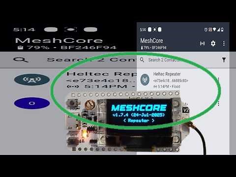 How to Flash a MeshCore Repeater with Heltec WiFi LoRa32 V2: Step-by-Step Guide
