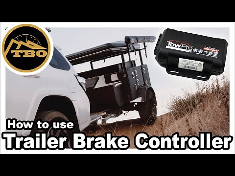 Using the REDARC Tow Pro Elite Trailer Brake Controller
