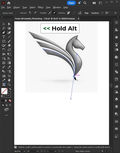 Adobe Illustrator 2026 - Tips to New Design Adope Illustrator Tutorials #shorts #illustrator